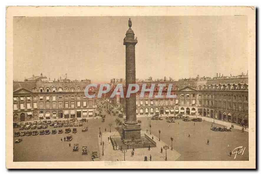 CPA Notre beau Paris Place Vendome 