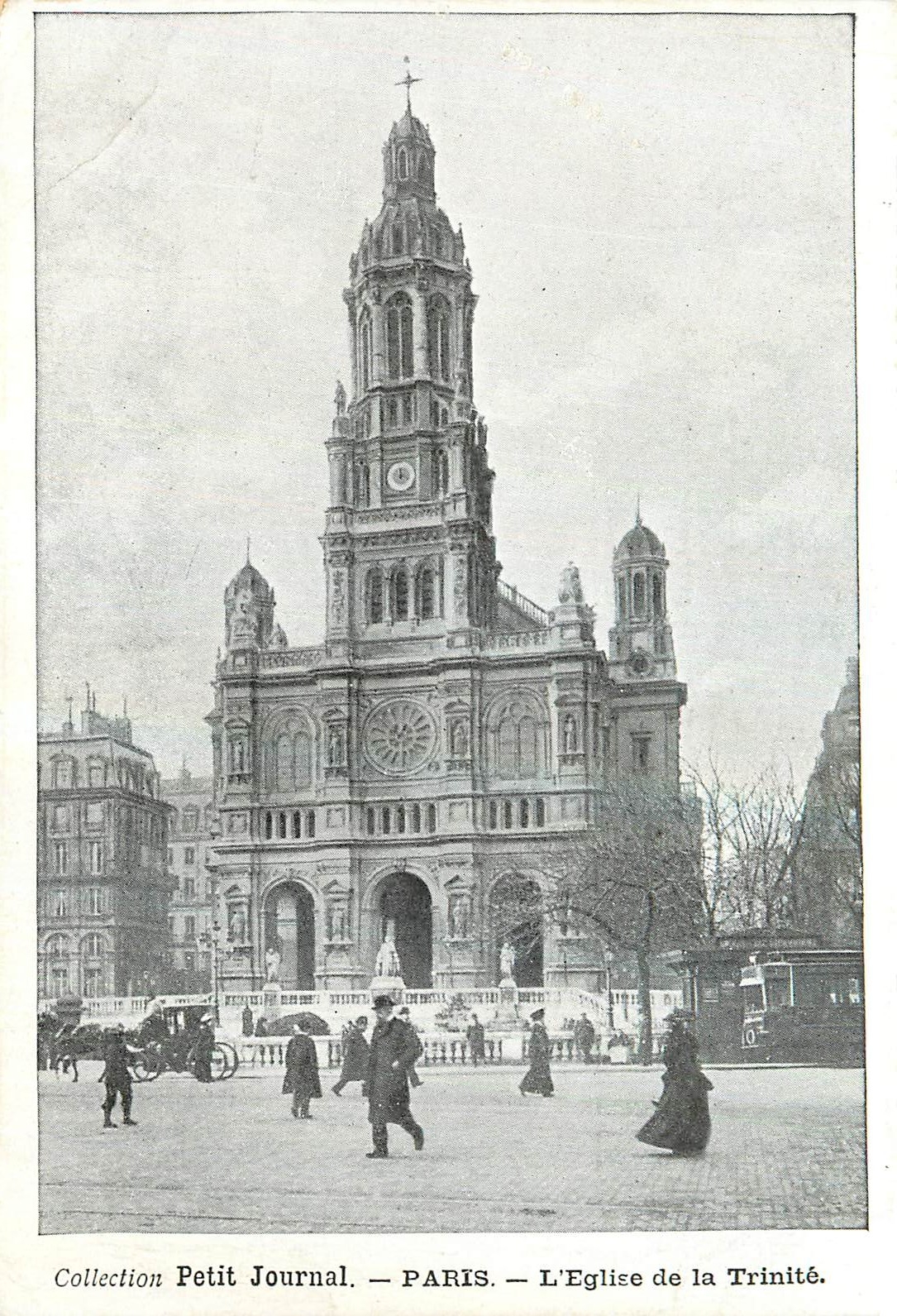 CPA Paris l'Eglise de la Trinite 