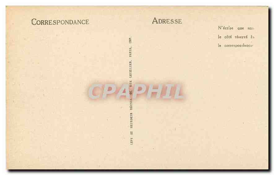 CPA Evian les Bains Lac Leman Une Barque Bateau — Verso
