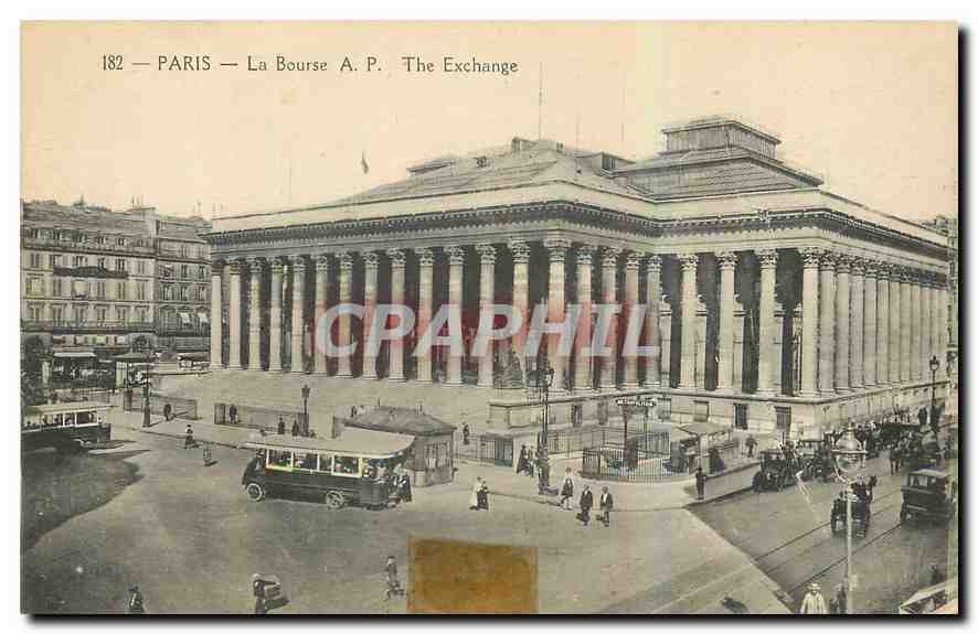 CPA Paris La Bourse 