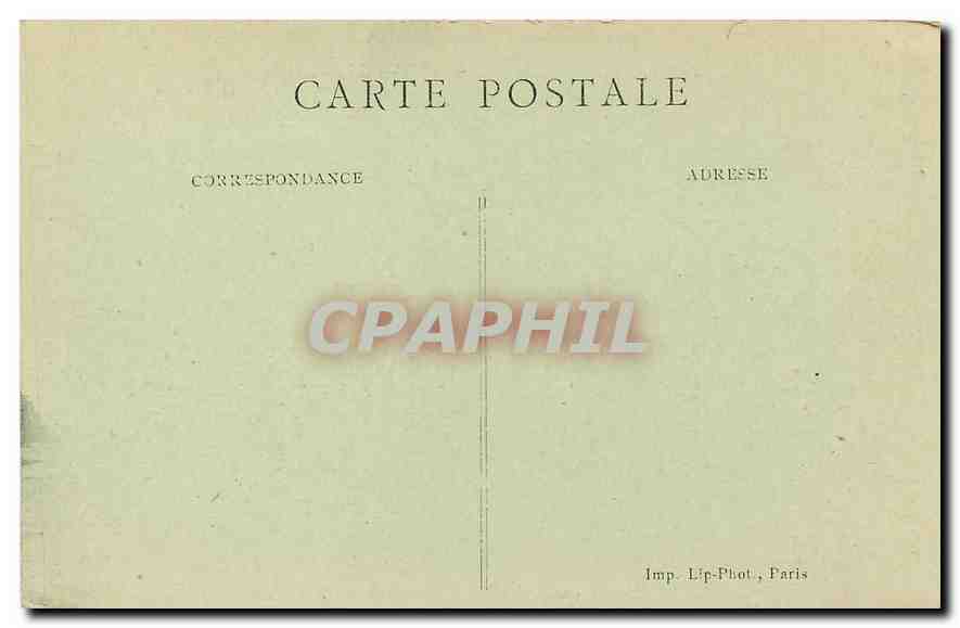 CPA Paris Le Grand Palais  — Rückseite