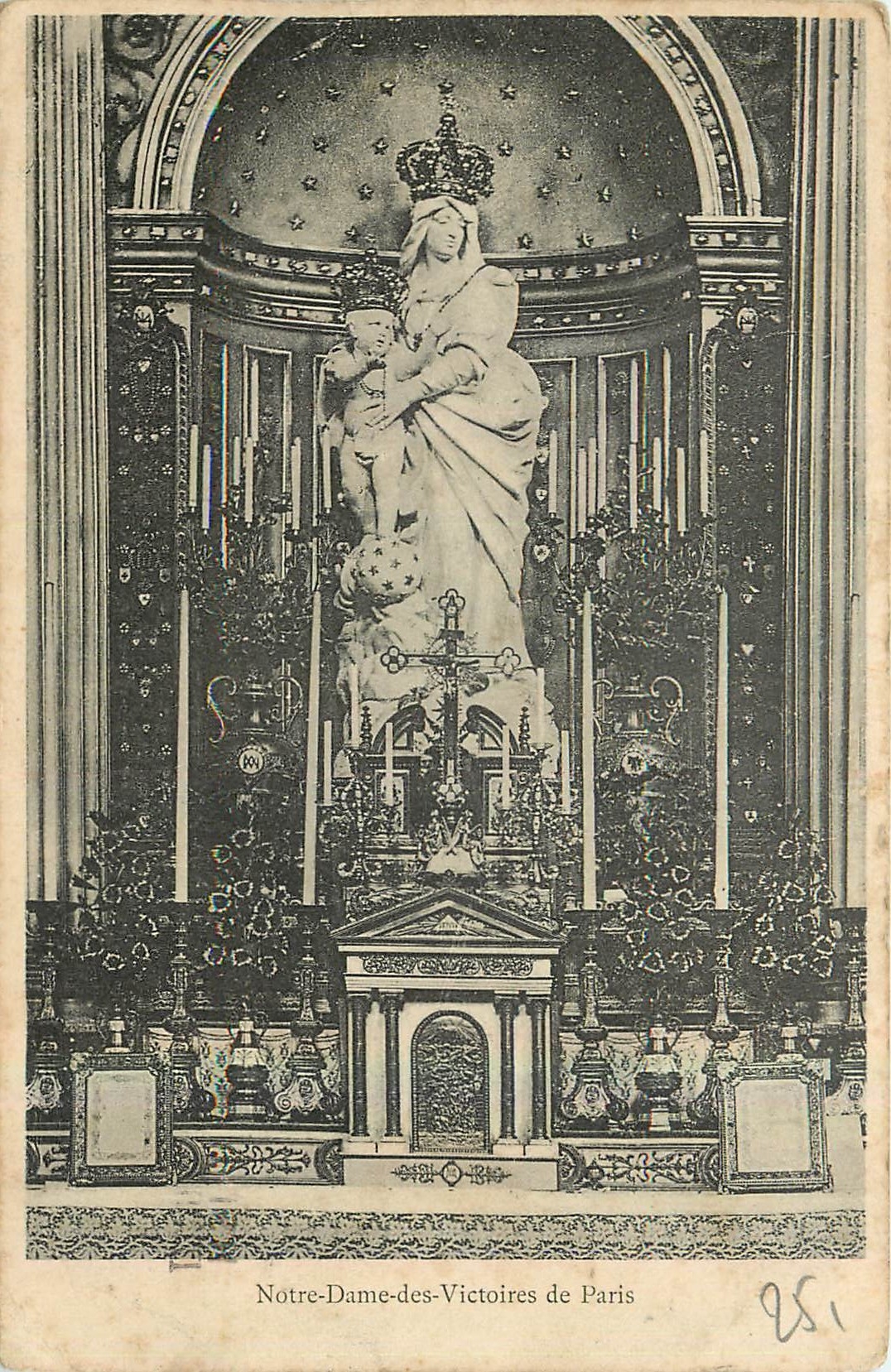 CPA Notre Dame des Victories de Paris 