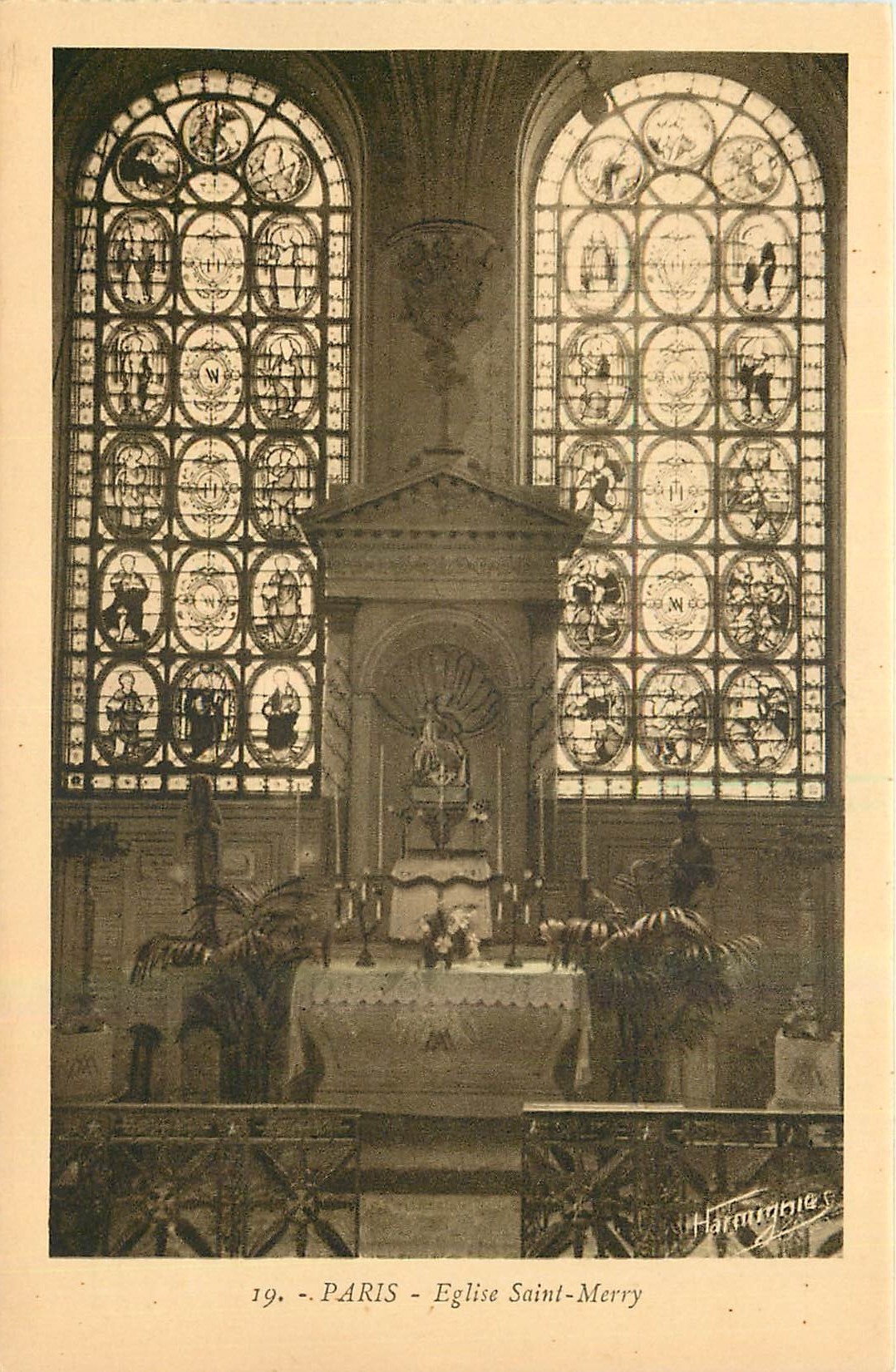 CPA Paris Eglise Saint Merry 
