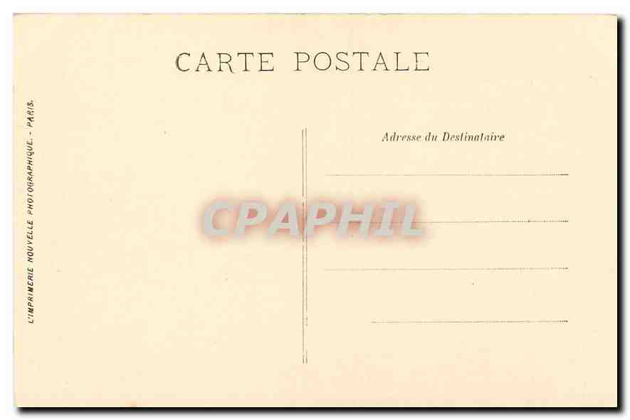 CPA Paris Notre Dame et le Pont  — Verso