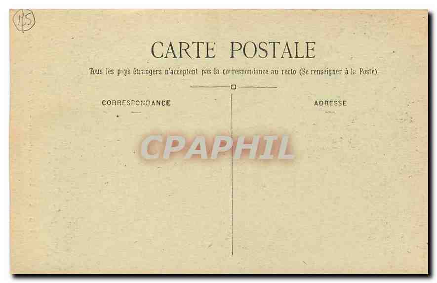 CPA Paris Notre Dame Nef Laterale  — Verso