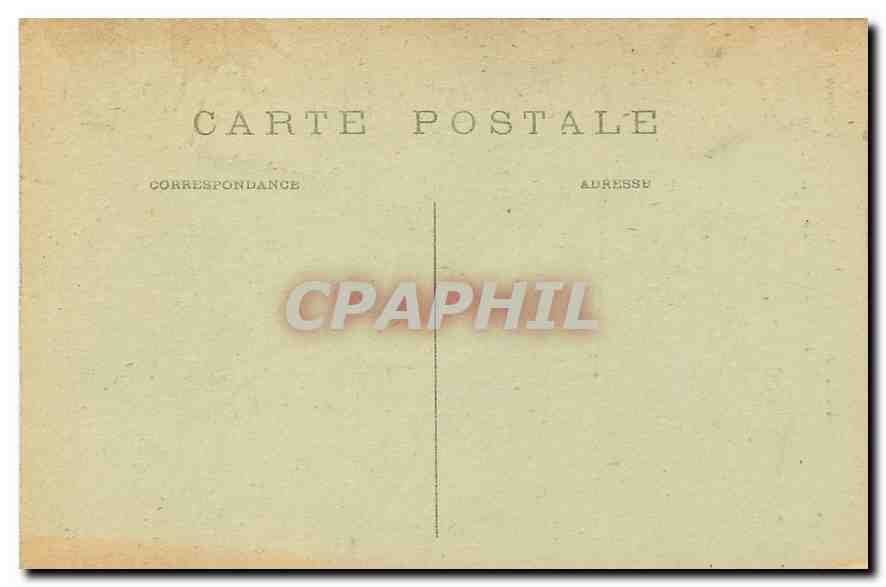 CPA Paris Jardin des Tuileries Statue de la Verite — Rückseite