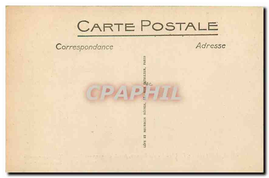 CPA Paris La Chambre des Deputes facade donnant sur le quai d'Orsay  — Rückseite