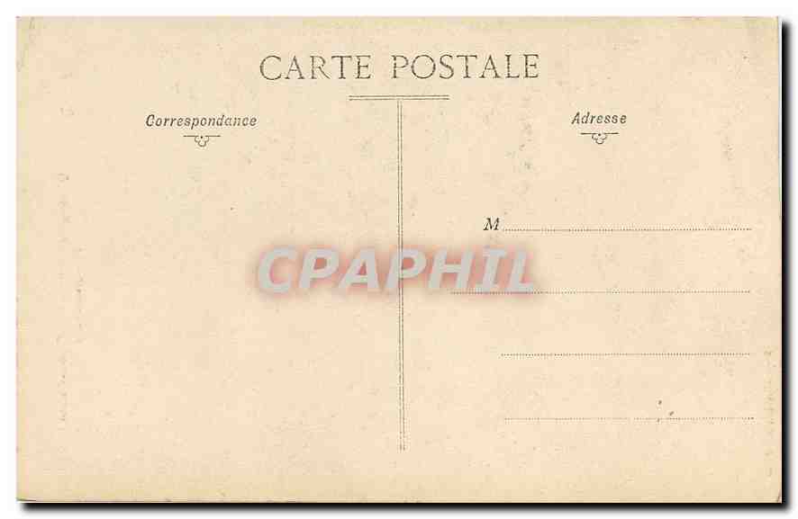 CPA Paris Quadrige surmontant le Grand Palais Face Nord Est  — Rückseite