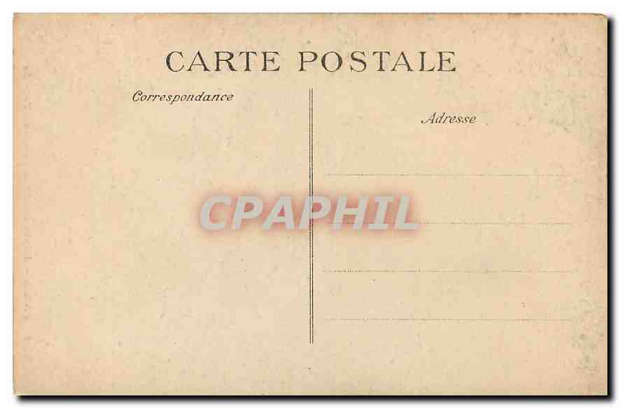 CPA Paris Ministere de la Guerre Facade  — Rückseite