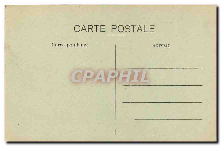 CPA Paris La Place de la Concorde vers les Champs Elysees  — Verso