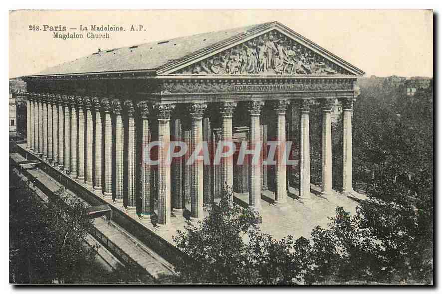 CPA Sous les Ponts de Paris La Madeleine 