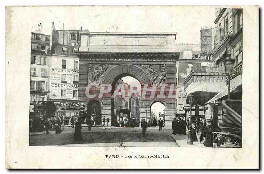 CPA Paris Porte Saint Martin 