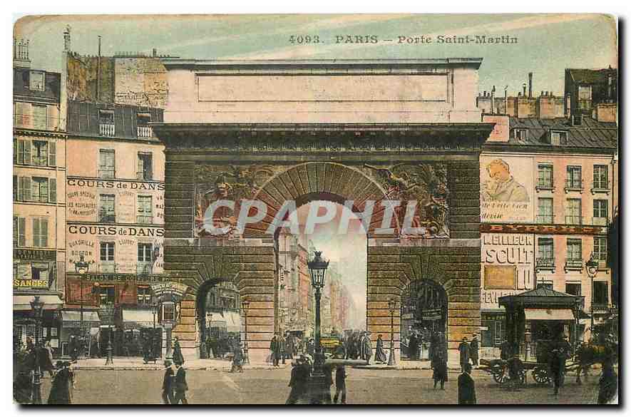 CPA Paris Porte Saint Martin 