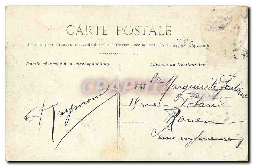 CPA Paris Nouvelle gare d'Orleans  — Rückseite