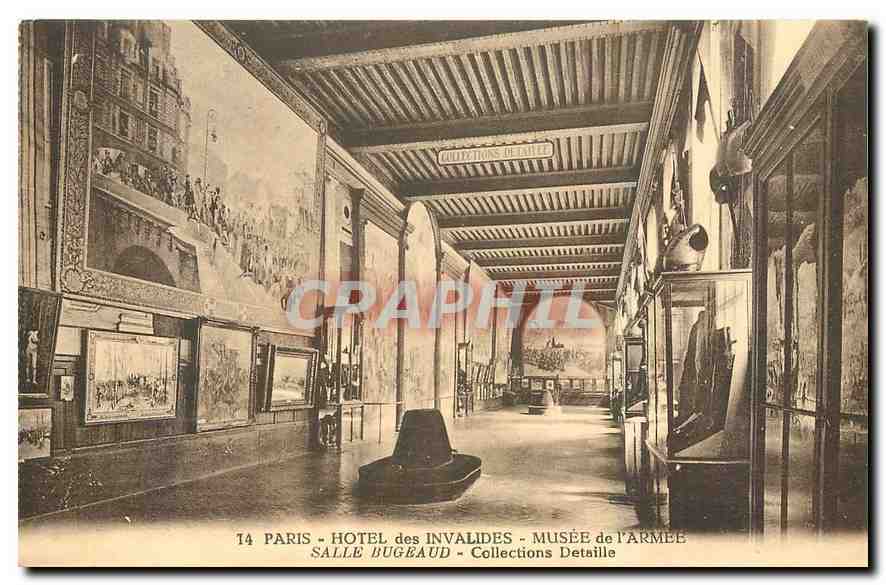 CPA Paris Hotel des Invalides Musee de l'Armee Salle Bugeaud Collections Detaille 