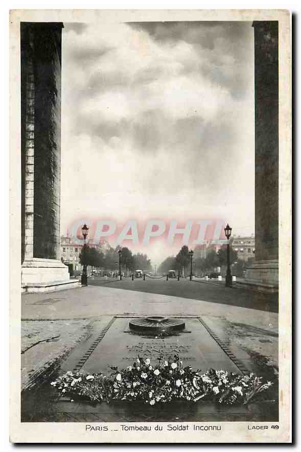 CPA Paris Tombeau du Soldat Inconnu 