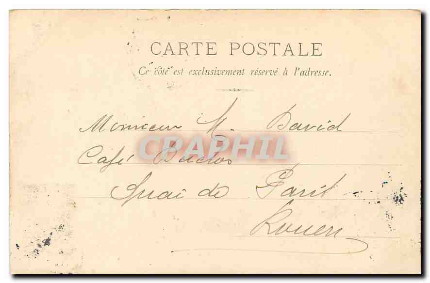 CPA Paris Les Buttes Chaumont Le Pont de Briques  — Rückseite