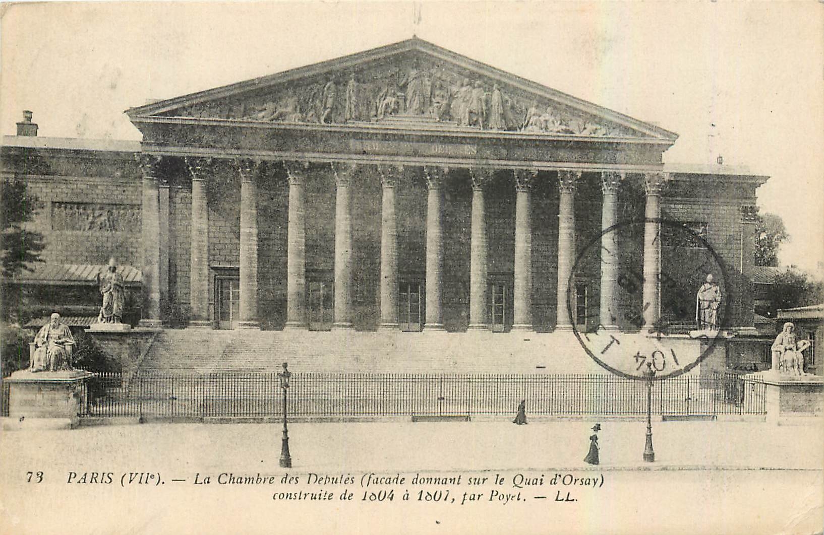 CPA Paris La Chambre des Deputes 