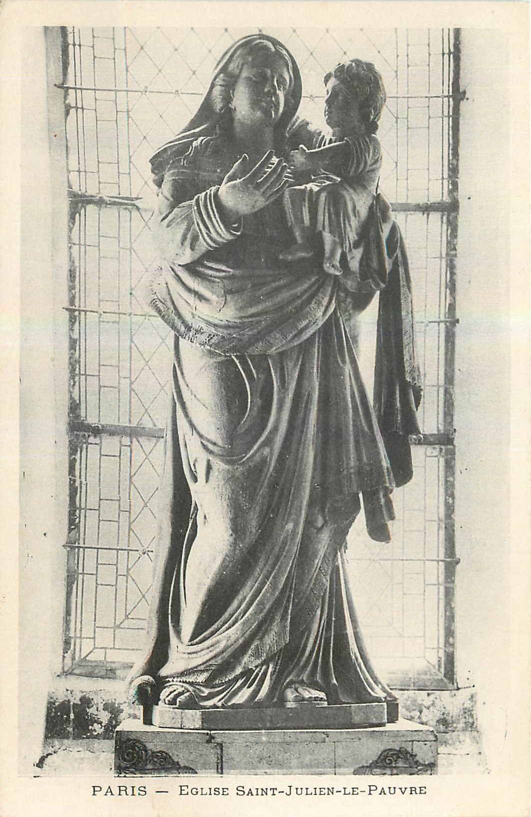 CPA Paris Eglise Saint Julie le Pauvre 