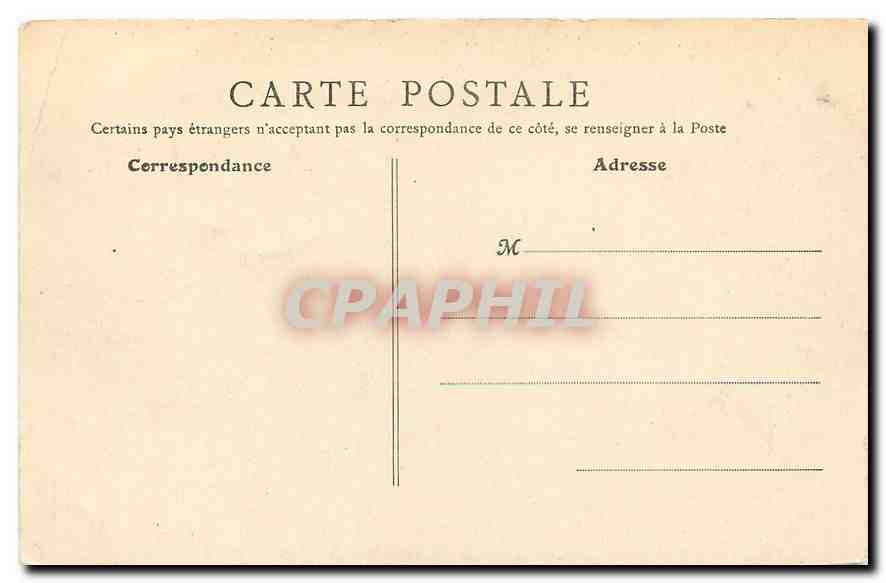 CPA Le Mont Dore Le Capucin  — Rückseite