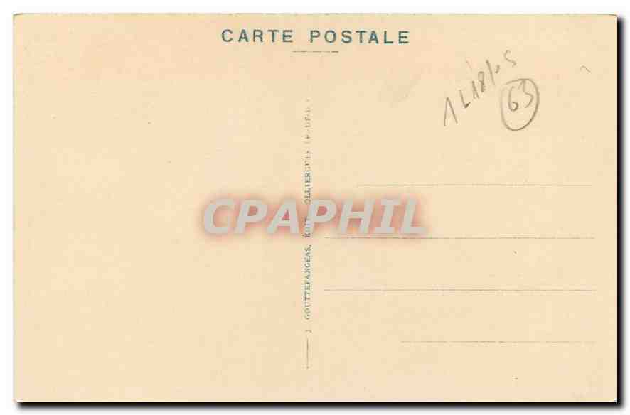 CPA Besse Le Bettrol Entree Nord Ouest  — Rückseite