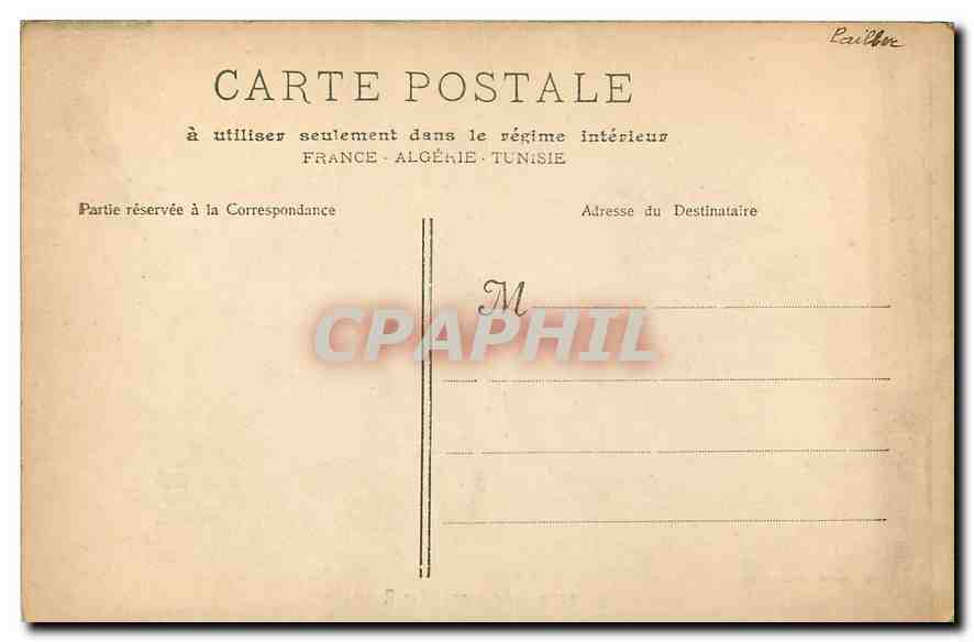 CPA Avignon Les Remparts Moutons Ane Mule — Rückseite