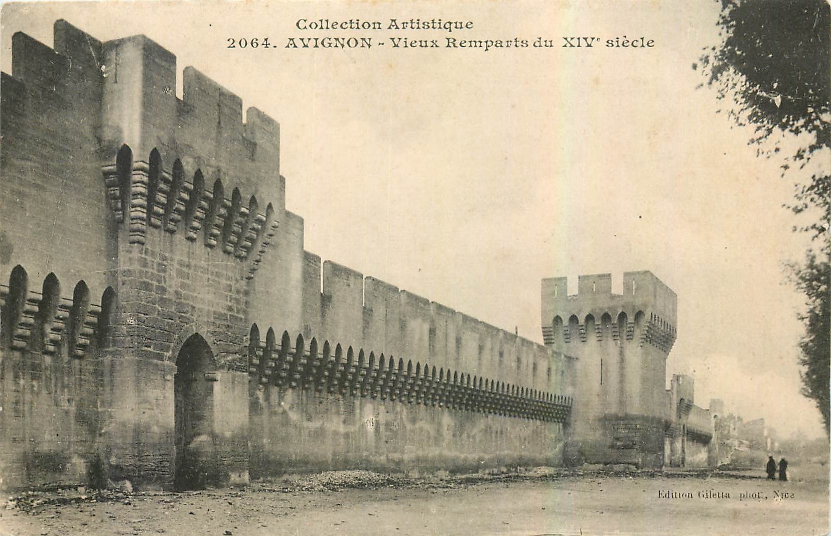 CPA Avignon Vieux Remparts 