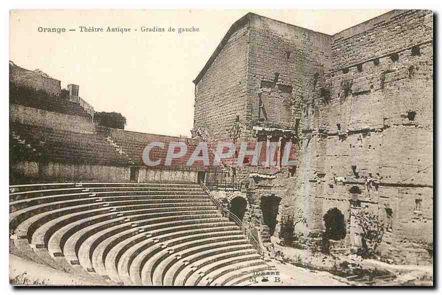 CPA Orange Theatre Antique Gradins de gauche 
