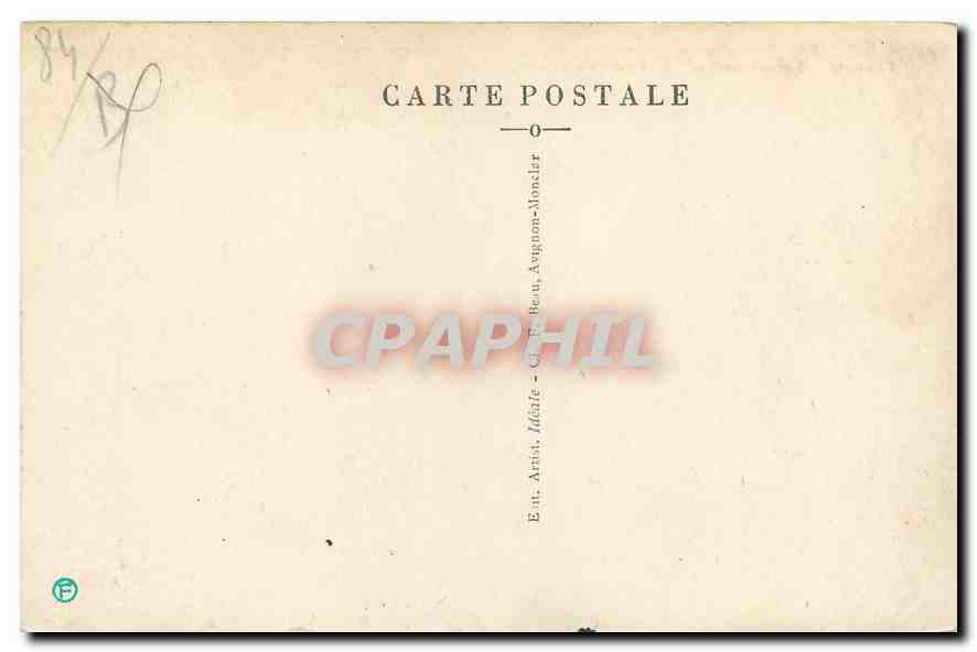 CPA Orange Theatre Antique Gradins de gauche  — Rückseite