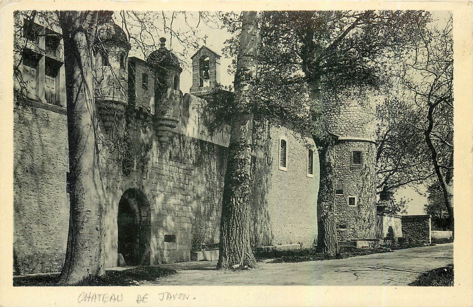 CPA Environs de saulr Vaucluse Chateau de Javon 