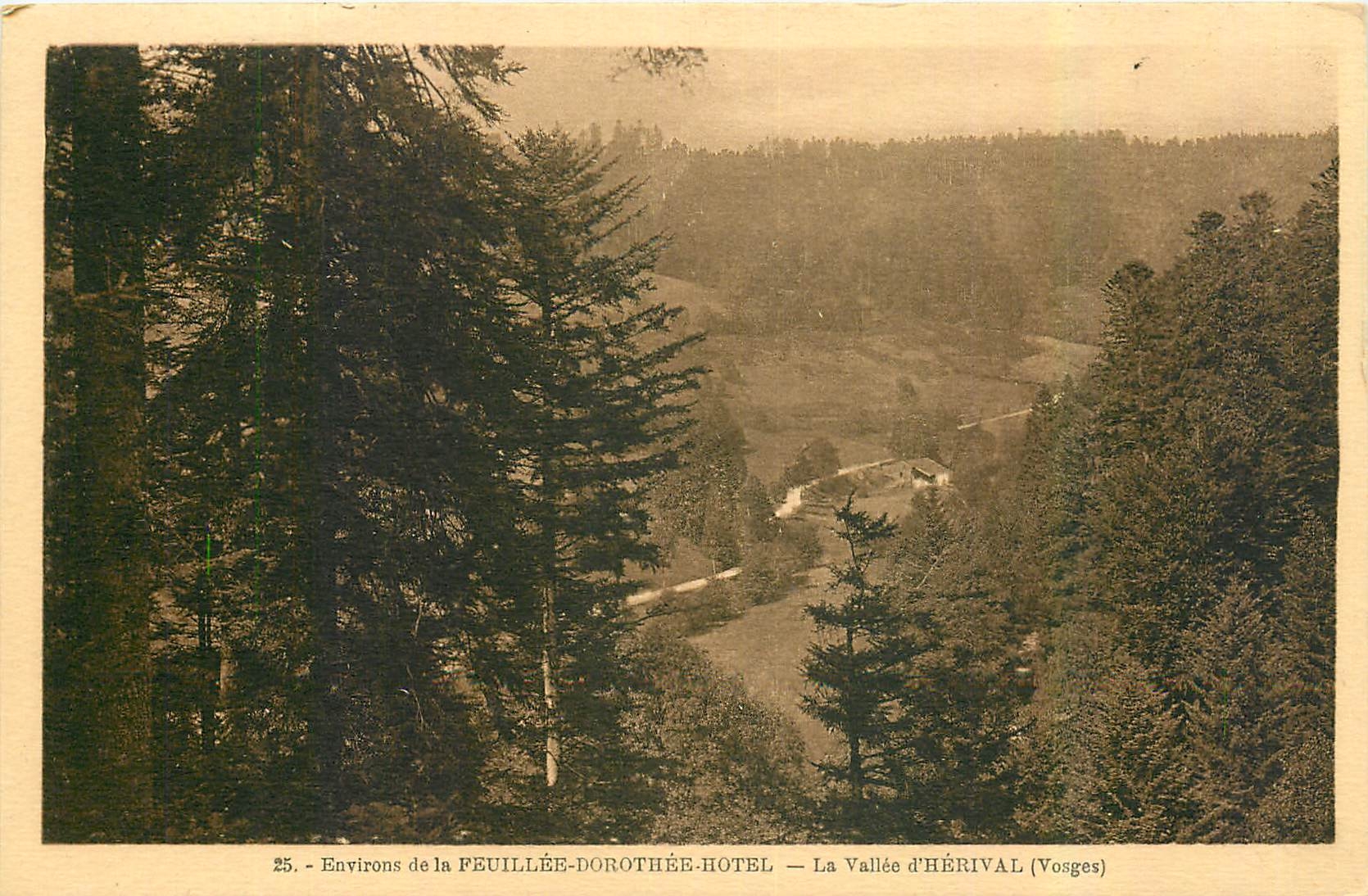 CPA Environs de la feuillee Dorothee Hotel La Vallee d'Herival to ne 