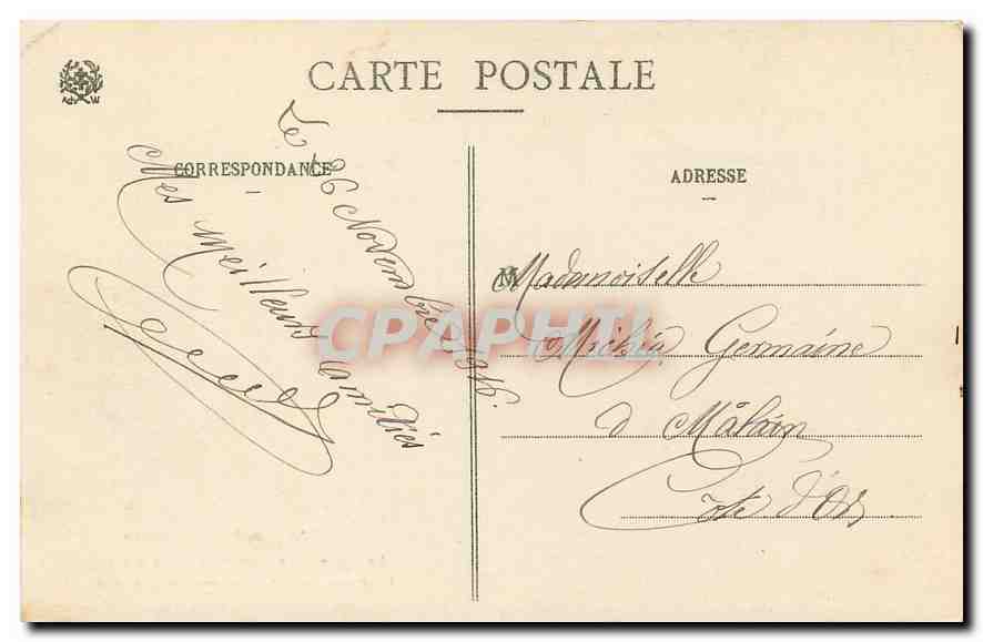 CPA Les Cols des Vosges La Tunnel de Bussang Cote Alsacien Frontiere avant la guerre — Rückseite