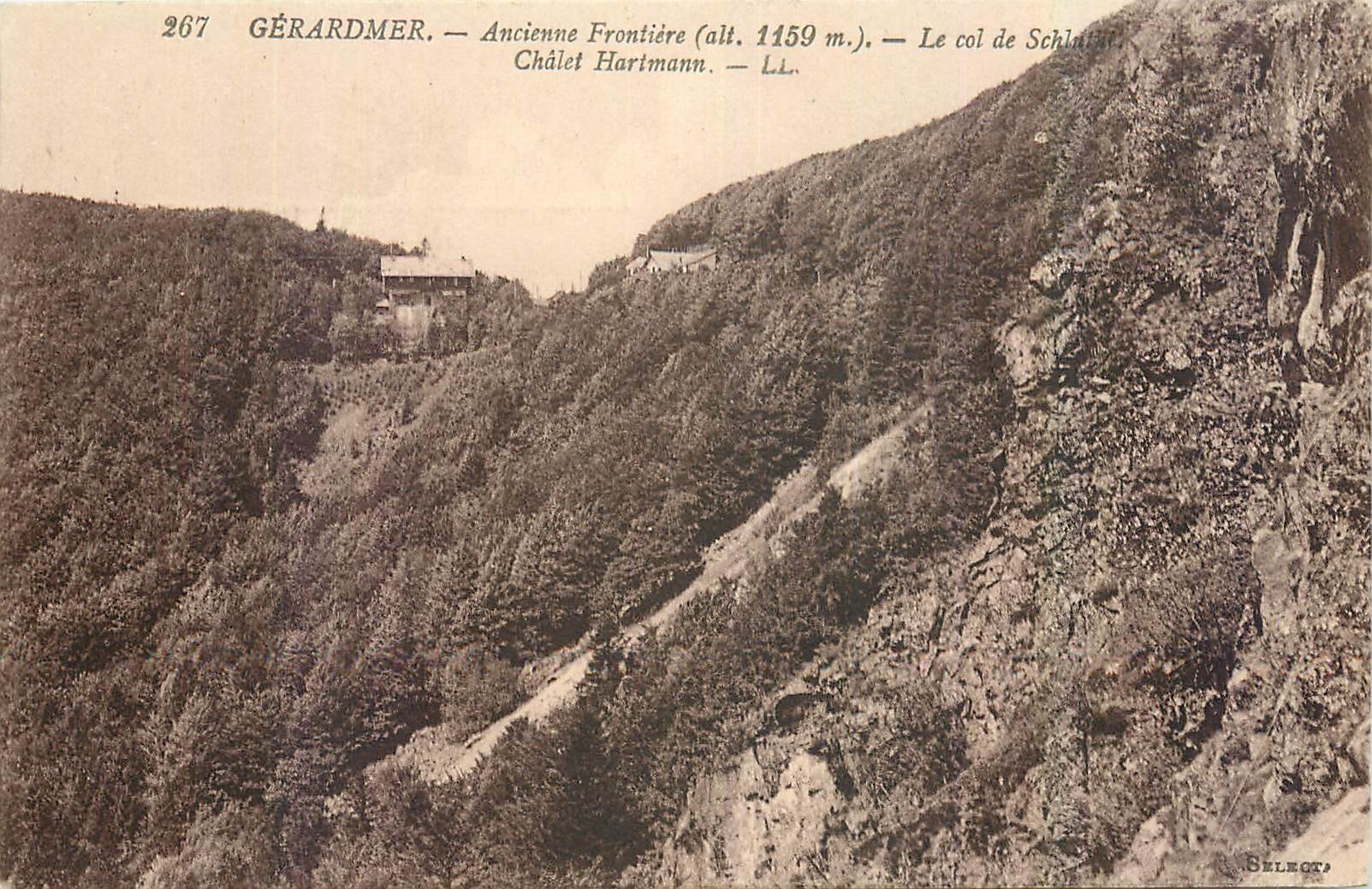 CPA Gerardmer Ancienne Frontiere Chalet Hartmann 