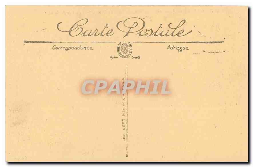 CPA Gerardmer Ancienne Frontiere Chalet Hartmann  — Rückseite