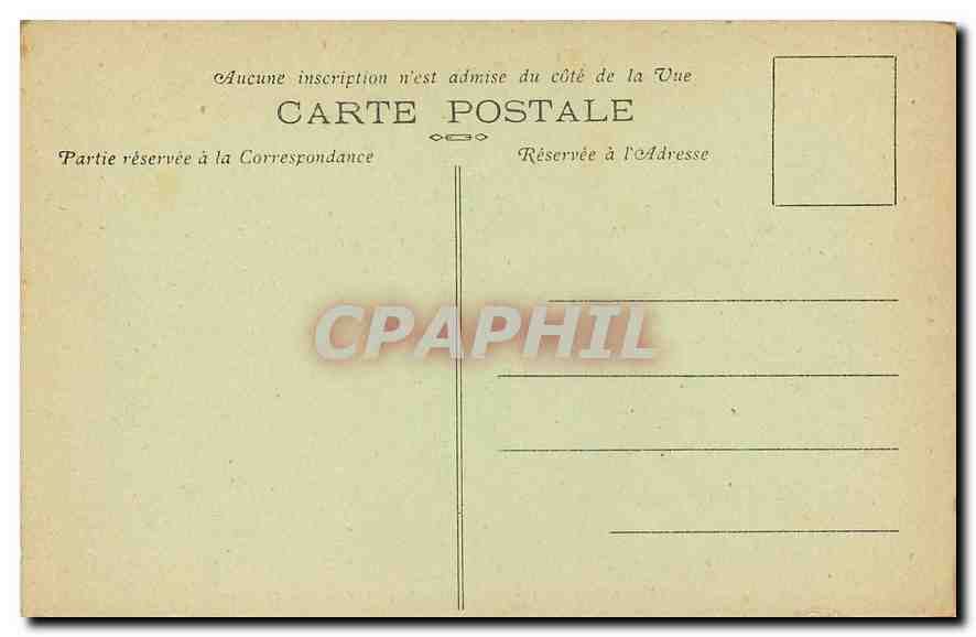 CPA Epinal Pont de Nations et Canal des Grands Moulins  — Back