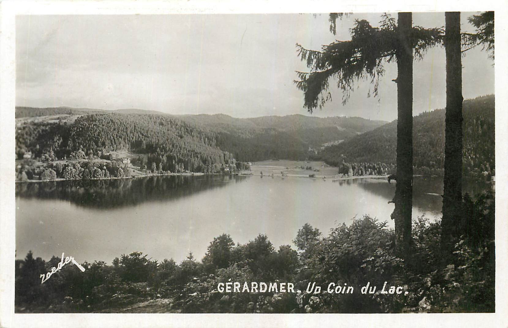CPA Gerardmer Un Coin du Lac 