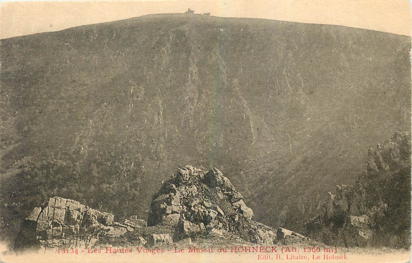 CPA Hautes Vosges Le Massif du Hohneck 