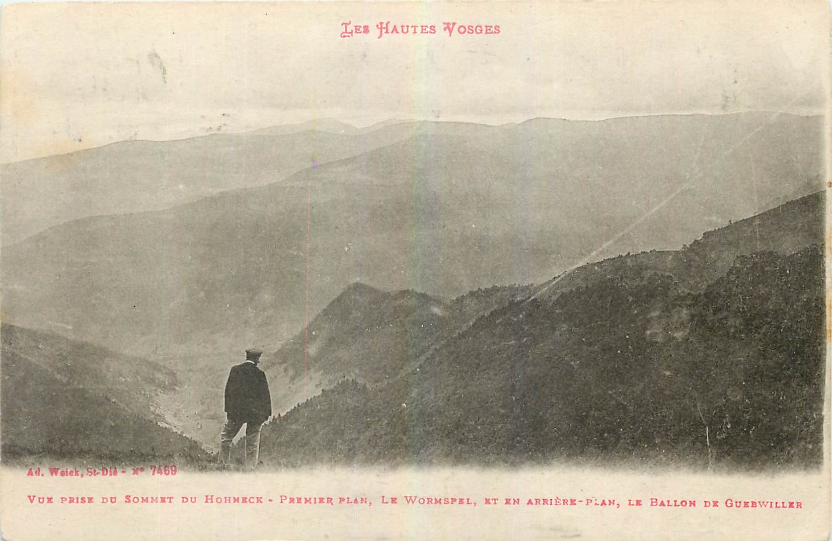 CPA Les Hautes Vosges Le Ballon de Guebwiller