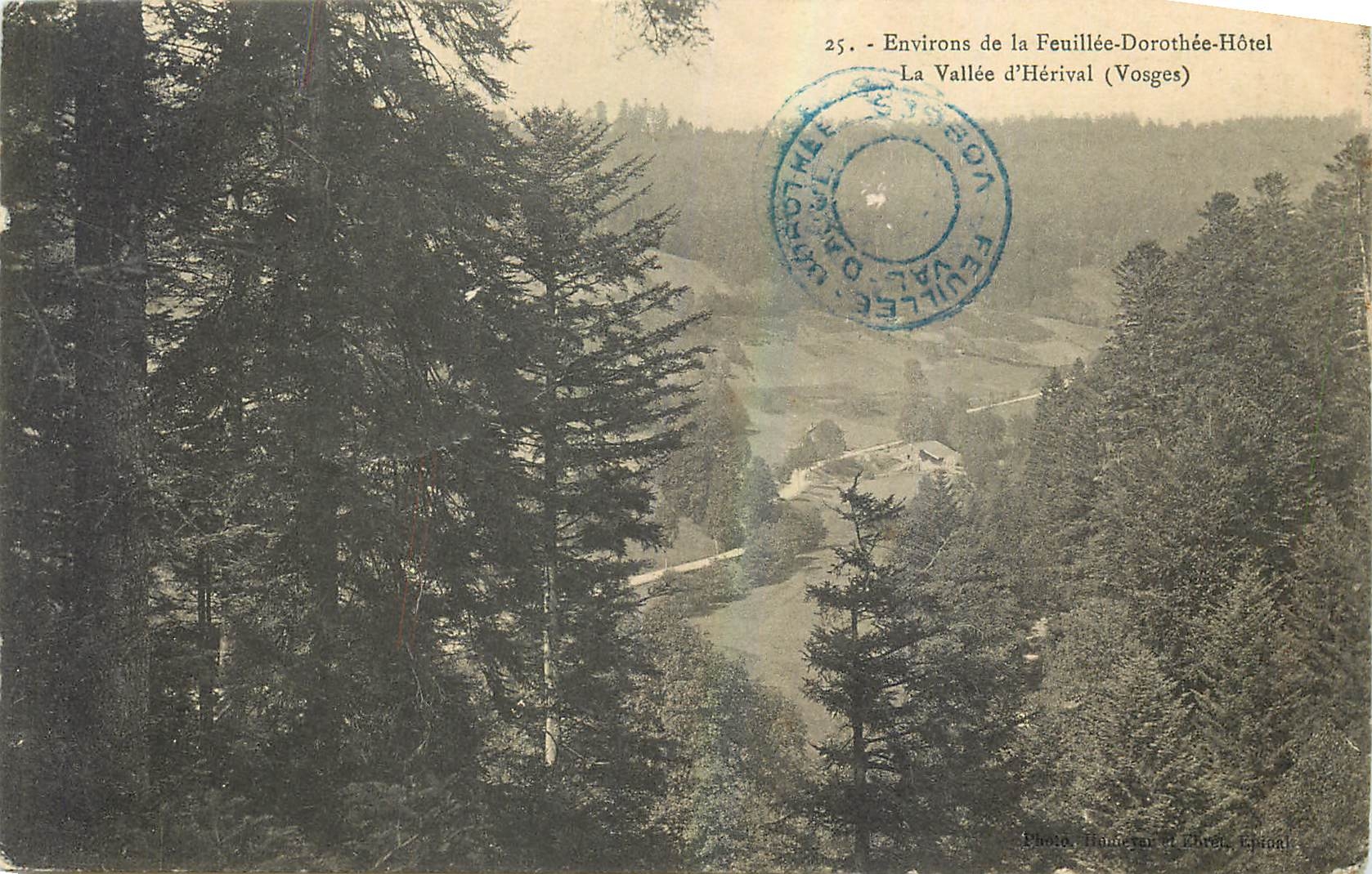 CPA Environs de la Feuillee Dorothee Hotel La Vallee d'Herival 