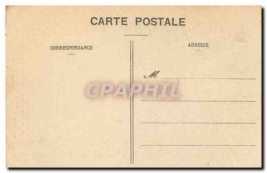 CPA Environs de la Feuille Dorothe Hotel La Cascade de Faymont  — Rückseite