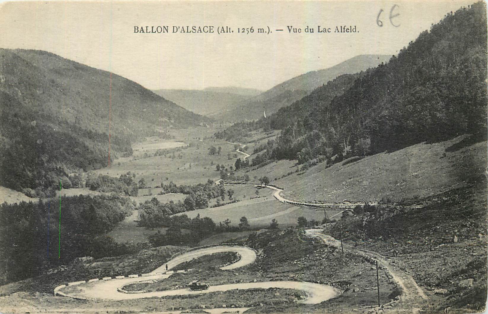 CPA Ballon d'Alsace Vue de Lac Alfeld