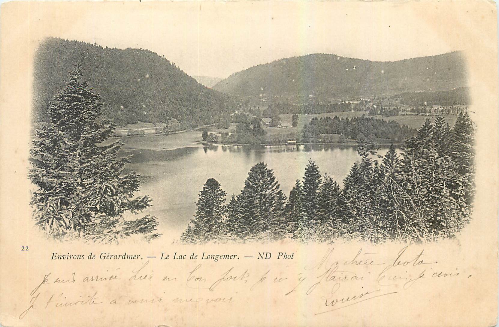 Umgebung von Gérardmer — See Longemer — ND Pbot