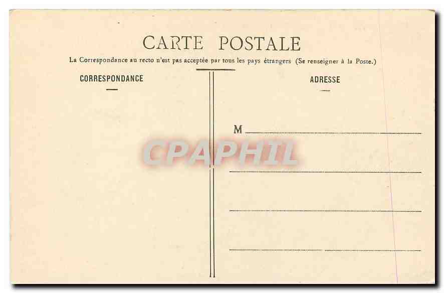 CPA Ballon d'Alsace Le Saut de la Truite  — Rückseite