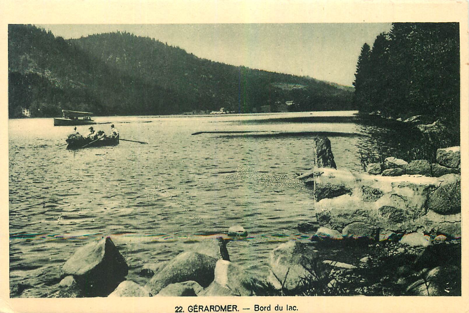 CPA Gerardmer Bord du Lac 