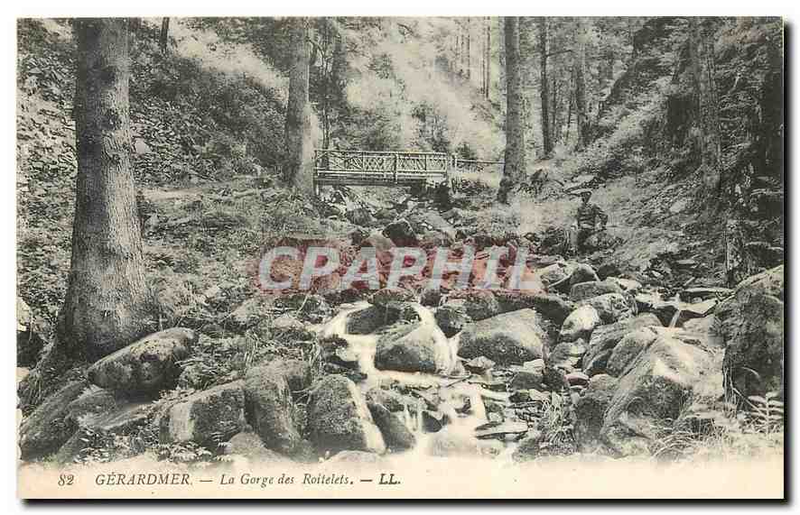 CPA Gerardmer La Gorge des Roitelets 