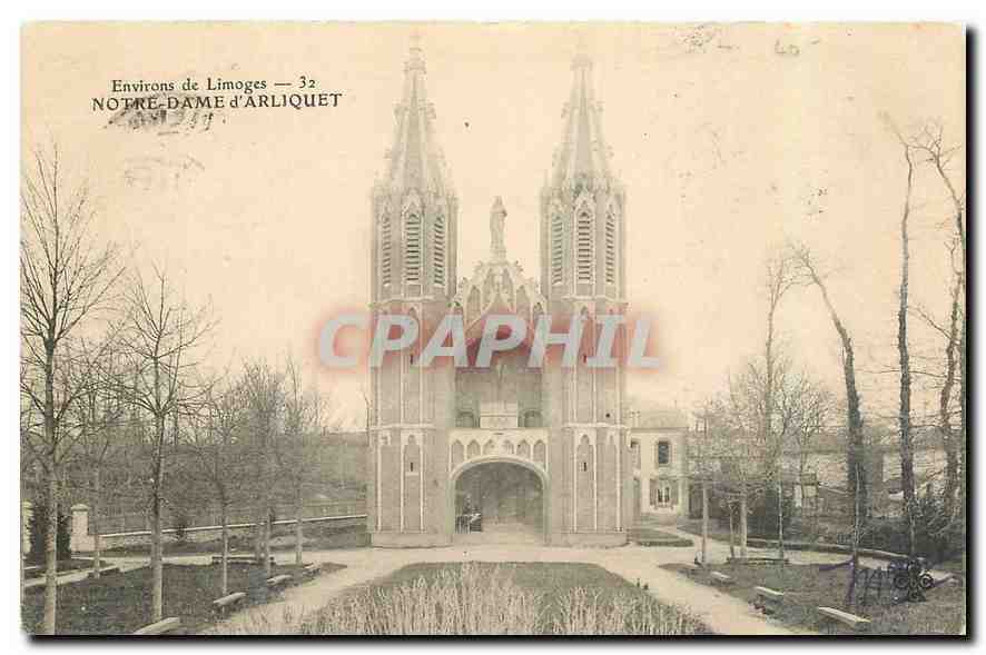 CPA Environs de Limoges Notre Dame d'Arliquet 