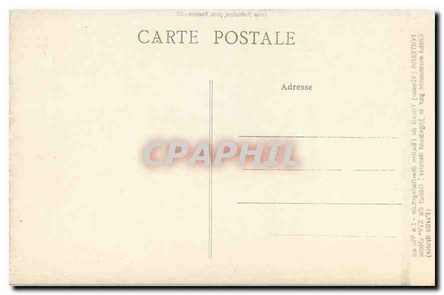 CPA Poitiers Vienne Vitrail de l'Eglise Ste Radegonde La vie du Christ surmontee par le jugement der — Verso