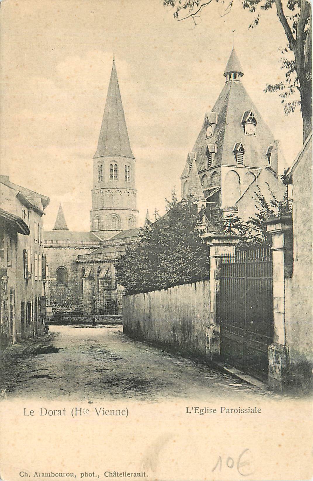 CPA Le Dorat Hte Vienne l'Eglise Paroissaiale 