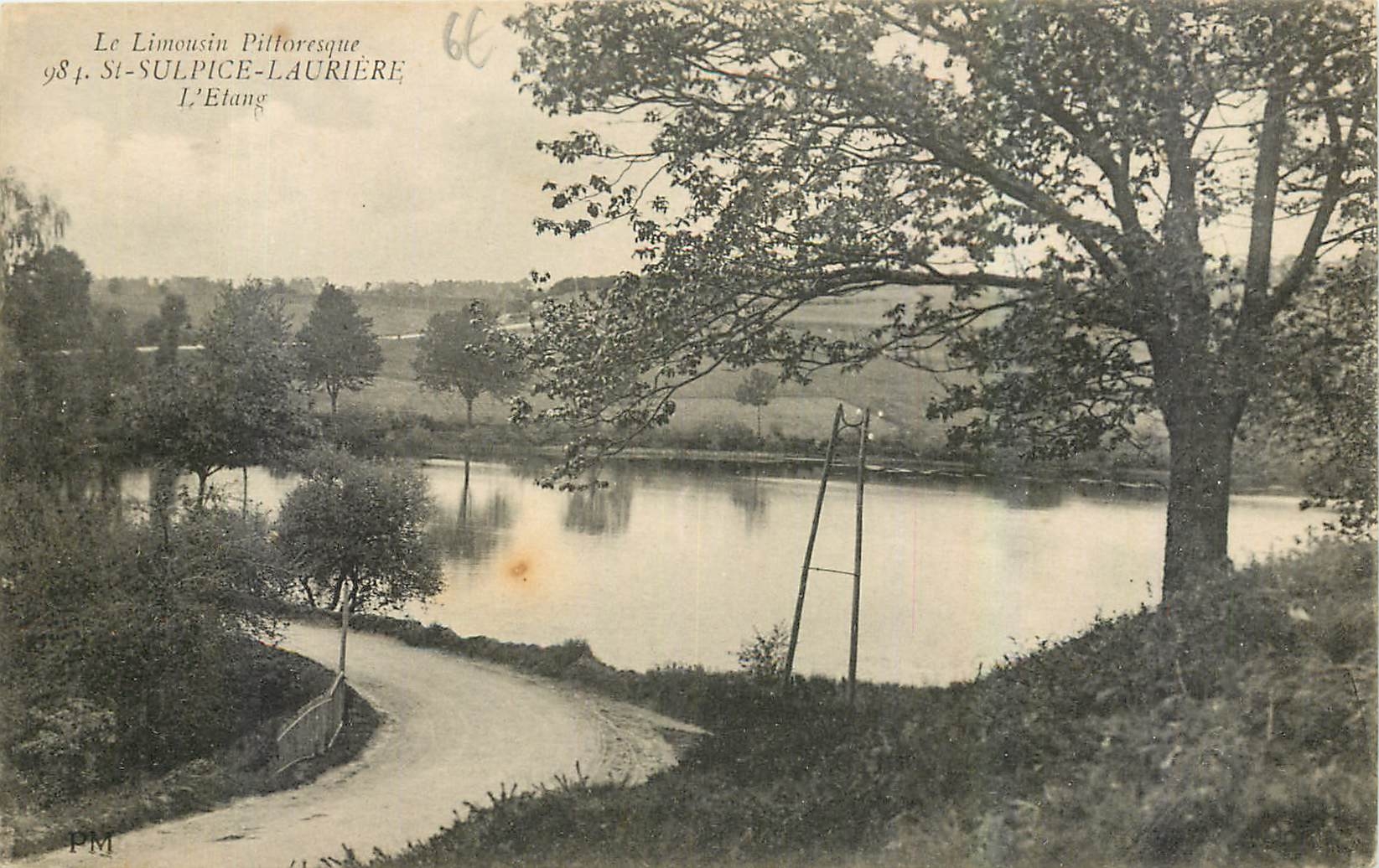 CPA Le Limousin Pittoresque St Sulpice Lauriere l'Etang 