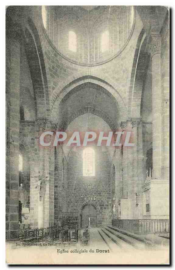 CPA Eglise collegiale du Dorat 